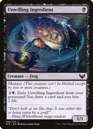 Unwilling Ingredient - Strixhaven: School of Mages-(090)-Foil