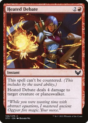 Heated Debate - Strixhaven: School of Mages-(106)-Foil