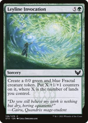 Leyline Invocation - Strixhaven: School of Mages-(136)-Foil