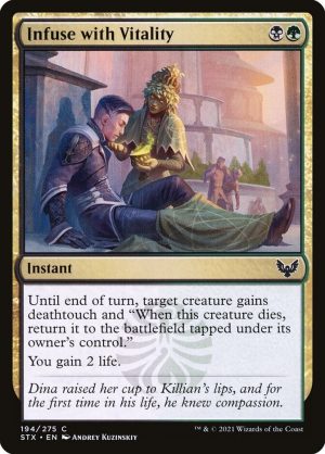Infuse with Vitality - Strixhaven: School of Mages-(194)-Foil