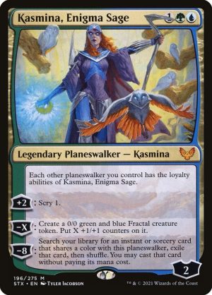 Kasmina, Enigma Sage - Strixhaven: School of Mages-(196)