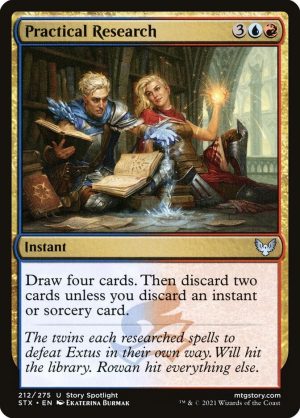 Practical Research - Strixhaven: School of Mages-(212)-Foil