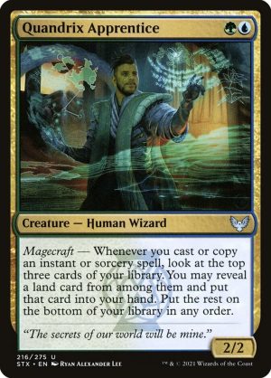 Quandrix Apprentice - Strixhaven: School of Mages-(216)