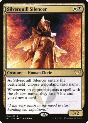 Silverquill Silencer - Strixhaven: School of Mages-(234)-Foil