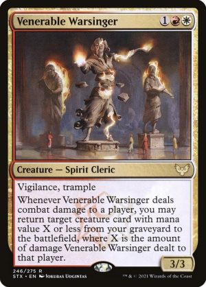 Venerable Warsinger - Strixhaven: School of Mages-(246)
