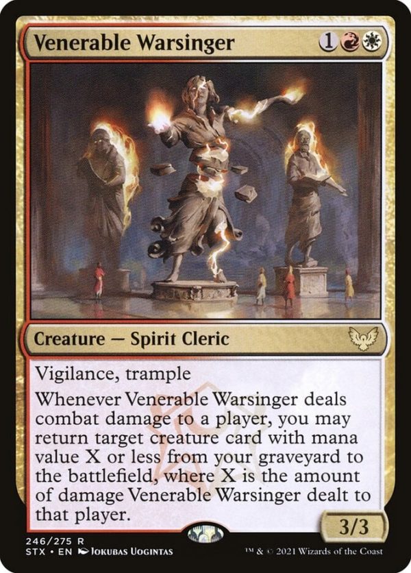 Venerable Warsinger - Strixhaven: School of Mages-(246)
