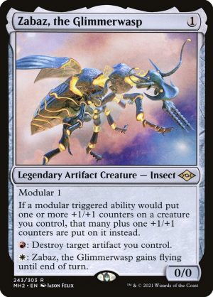 Zabaz, the Glimmerwasp - Modern Horizons 2-(243)