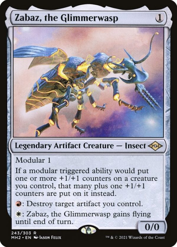 Zabaz, the Glimmerwasp - Modern Horizons 2-(243)