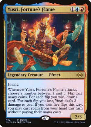 Yusri, Fortune's Flame - Modern Horizons 2-(492)-Foil