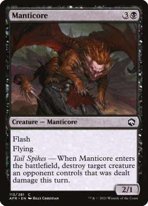 Manticore - Adventures in the Forgotten Realms-(113)-Foil