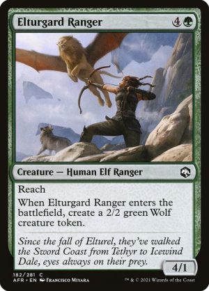 Elturgard Ranger - Adventures in the Forgotten Realms-(182)-Foil