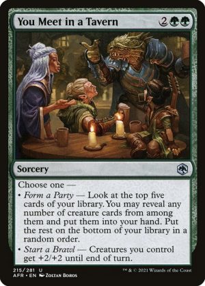 You Meet in a Tavern - Adventures in the Forgotten Realms-(215)-Foil
