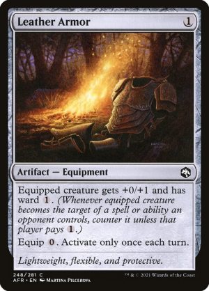 Leather Armor - Adventures in the Forgotten Realms-(248)-Foil