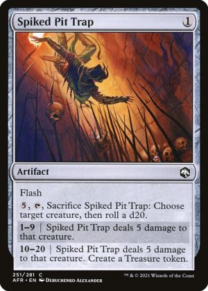 Spiked Pit Trap - Adventures in the Forgotten Realms-(251)-Foil