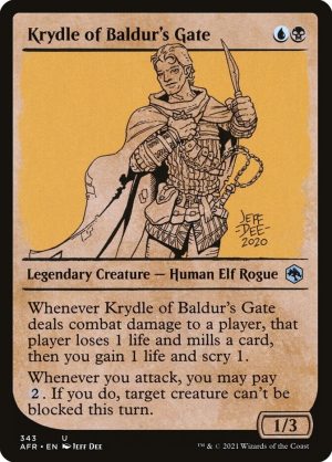 Krydle of Baldur's Gate - Adventures in the Forgotten Realms-(343)-Foil