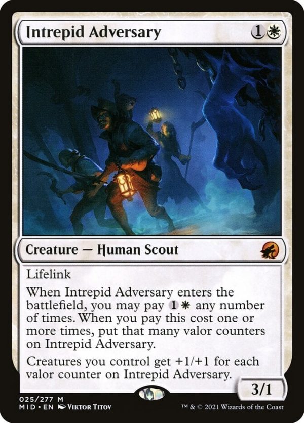 Intrepid Adversary - Innistrad: Midnight Hunt-(025)