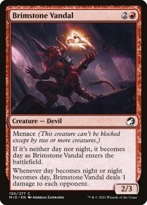 Brimstone Vandal - Innistrad: Midnight Hunt-(130)
