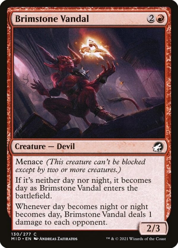 Brimstone Vandal - Innistrad: Midnight Hunt-(130)