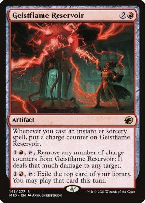 Geistflame Reservoir - Innistrad: Midnight Hunt-(142)