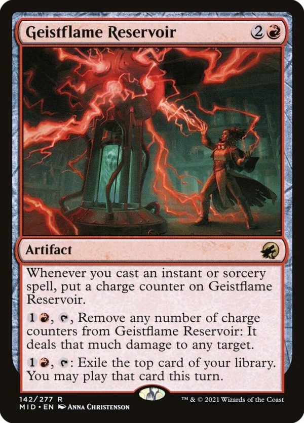 Geistflame Reservoir - Innistrad: Midnight Hunt-(142)