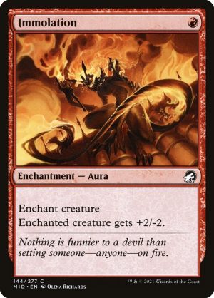 Immolation - Innistrad: Midnight Hunt-(144)