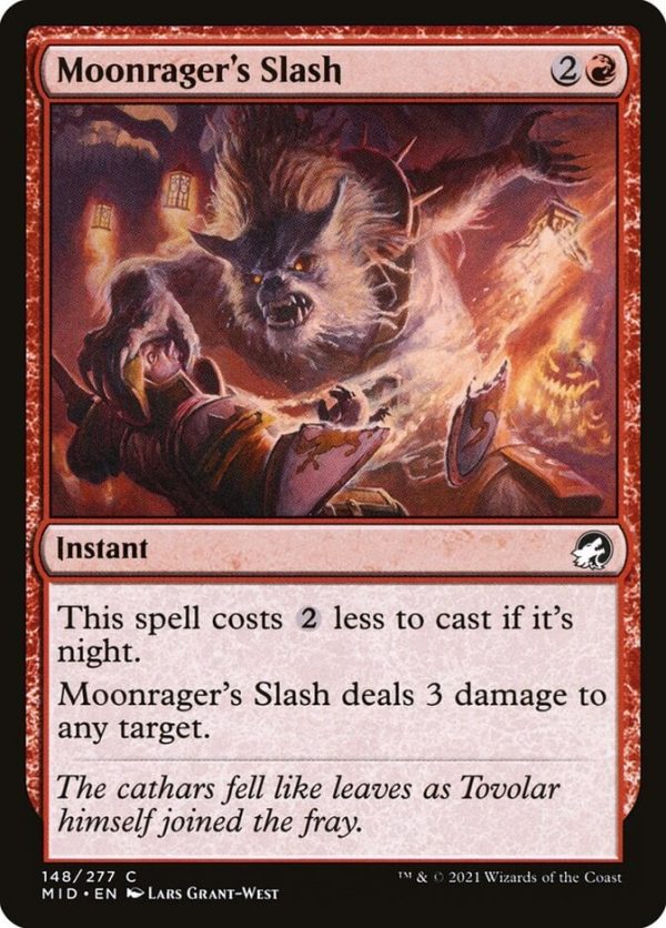 Moonrager's Slash - Innistrad: Midnight Hunt-(148)