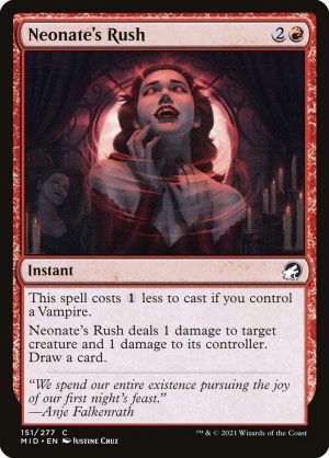 Neonate's Rush - Innistrad: Midnight Hunt-(151)