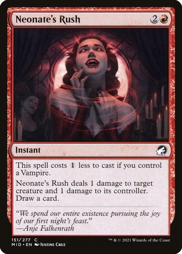 Neonate's Rush - Innistrad: Midnight Hunt-(151)