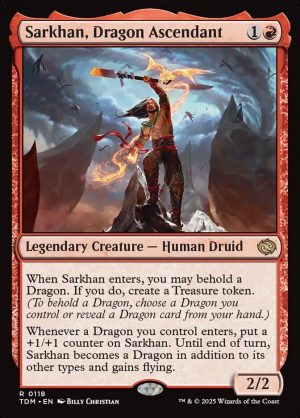 Sarkhan, Dragon Ascendant - Tarkir: Dragonstorm-(118)