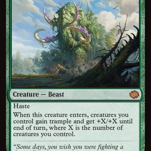 Craterhoof Behemoth - Tarkir: Dragonstorm-(138)-Foil