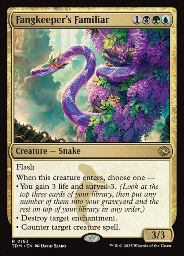Fangkeeper's Familiar - Tarkir: Dragonstorm-(183)
