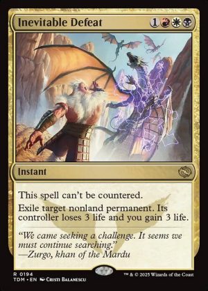 Inevitable Defeat - Tarkir: Dragonstorm-(194)