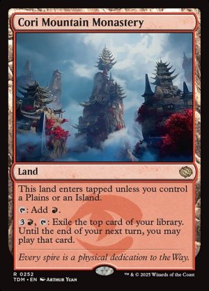 Cori Mountain Monastery - Tarkir: Dragonstorm-(252)