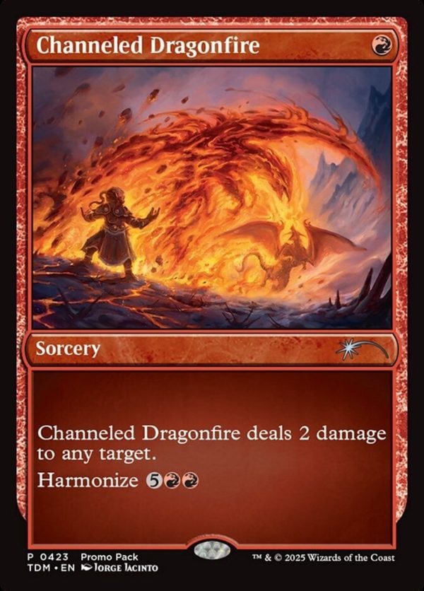 Channeled Dragonfire - Tarkir: Dragonstorm-(423)