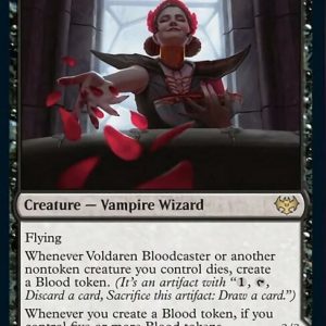 Voldaren Bloodcaster // Bloodbat Summoner - Innistrad: Crimson Vow-(137)