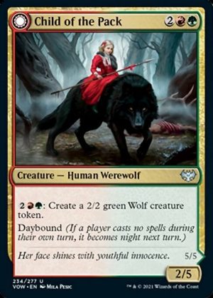 Child of the Pack // Savage Packmate - Innistrad: Crimson Vow-(234)