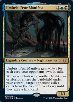 Umbris, Fear Manifest - Innistrad: Crimson Vow Commander-(038)
