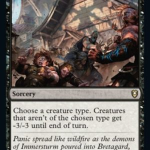 Crippling Fear - Commander Legends: Battle for Baldur's Gate-(745)