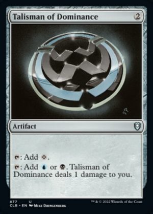 Talisman of Dominance - Commander Legends: Battle for Baldur's Gate-(877)