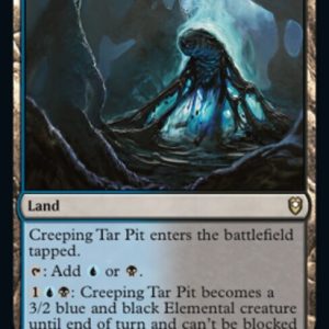 Creeping Tar Pit - Commander Legends: Battle for Baldur's Gate-(888)