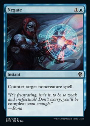 Negate - Dominaria United-(058)-Foil