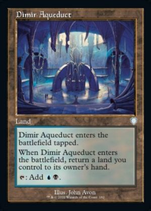 Dimir Aqueduct - The Brothers' War Commander-(182)