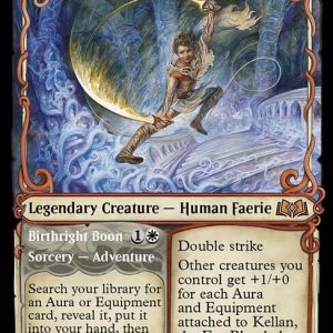 Kellan, the Fae-Blooded // Birthright Boon - Wilds of Eldraine-(291)