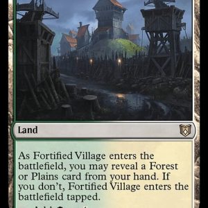 Fortified Village - Wilds of Eldraine Commander-(161)