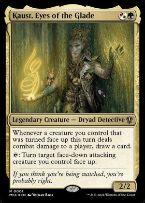 Kaust, Eyes of the Glade - Murders at Karlov Manor Commander-(001)-Foil