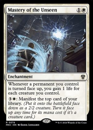 Mastery of the Unseen - Murders at Karlov Manor Commander-(074)