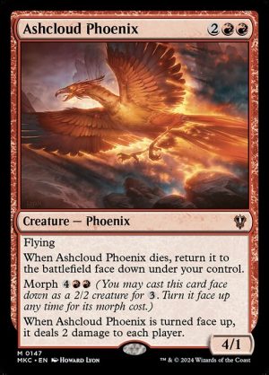 Ashcloud Phoenix - Murders at Karlov Manor Commander-(147)