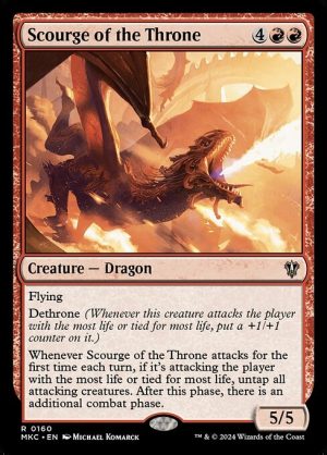 Scourge of the Throne - Murders at Karlov Manor Commander-(160)