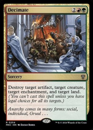 Decimate - Murders at Karlov Manor Commander-(204)