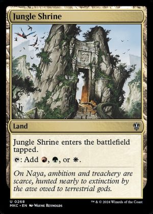 Jungle Shrine - Murders at Karlov Manor Commander-(268)